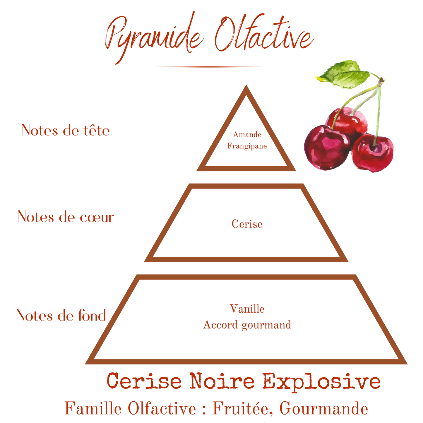 Fondants Parfumés - Cerise Noire Explosive