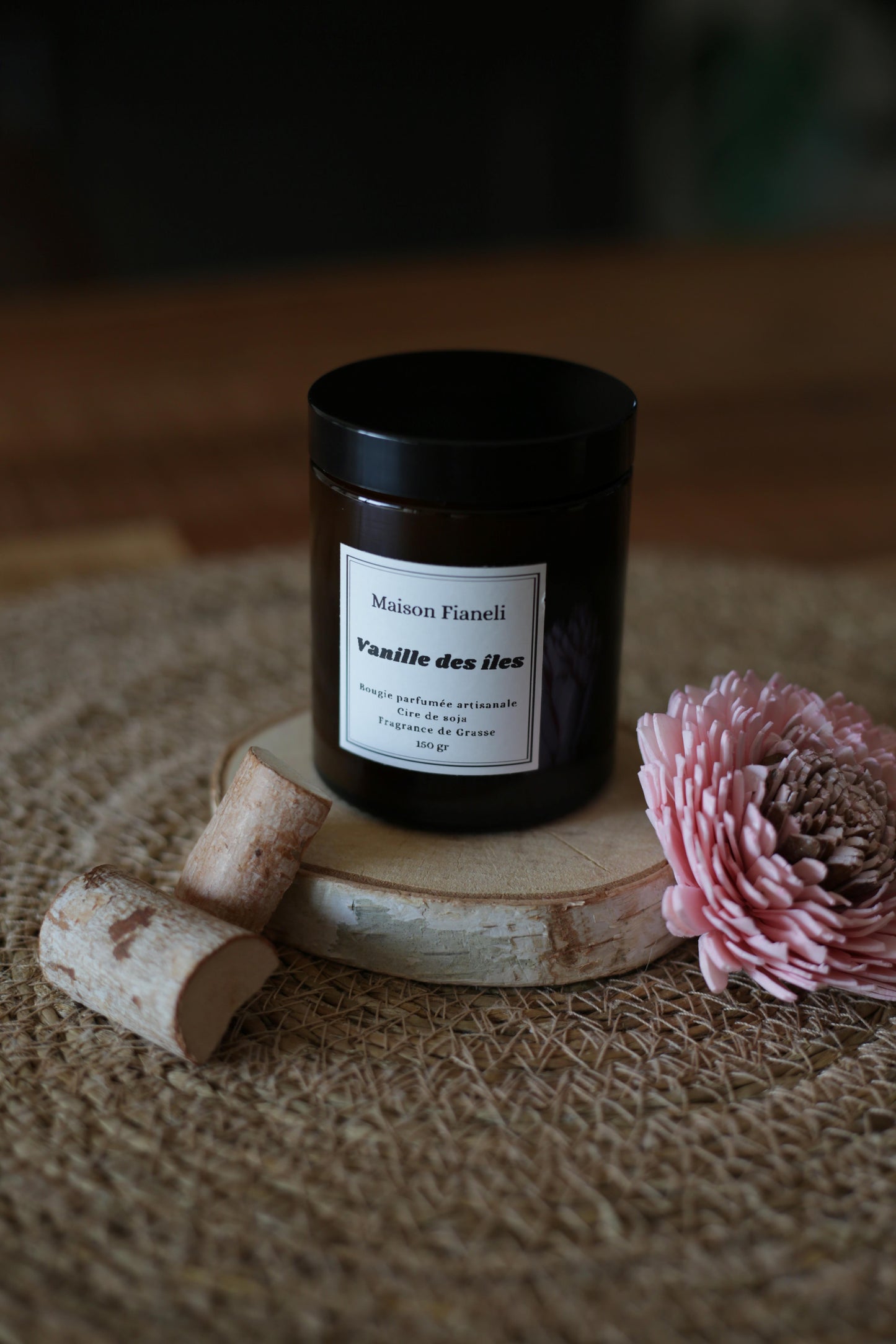 Bougie Parfumée - Vanille des îles