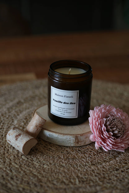 Bougie Parfumée - Vanille des îles