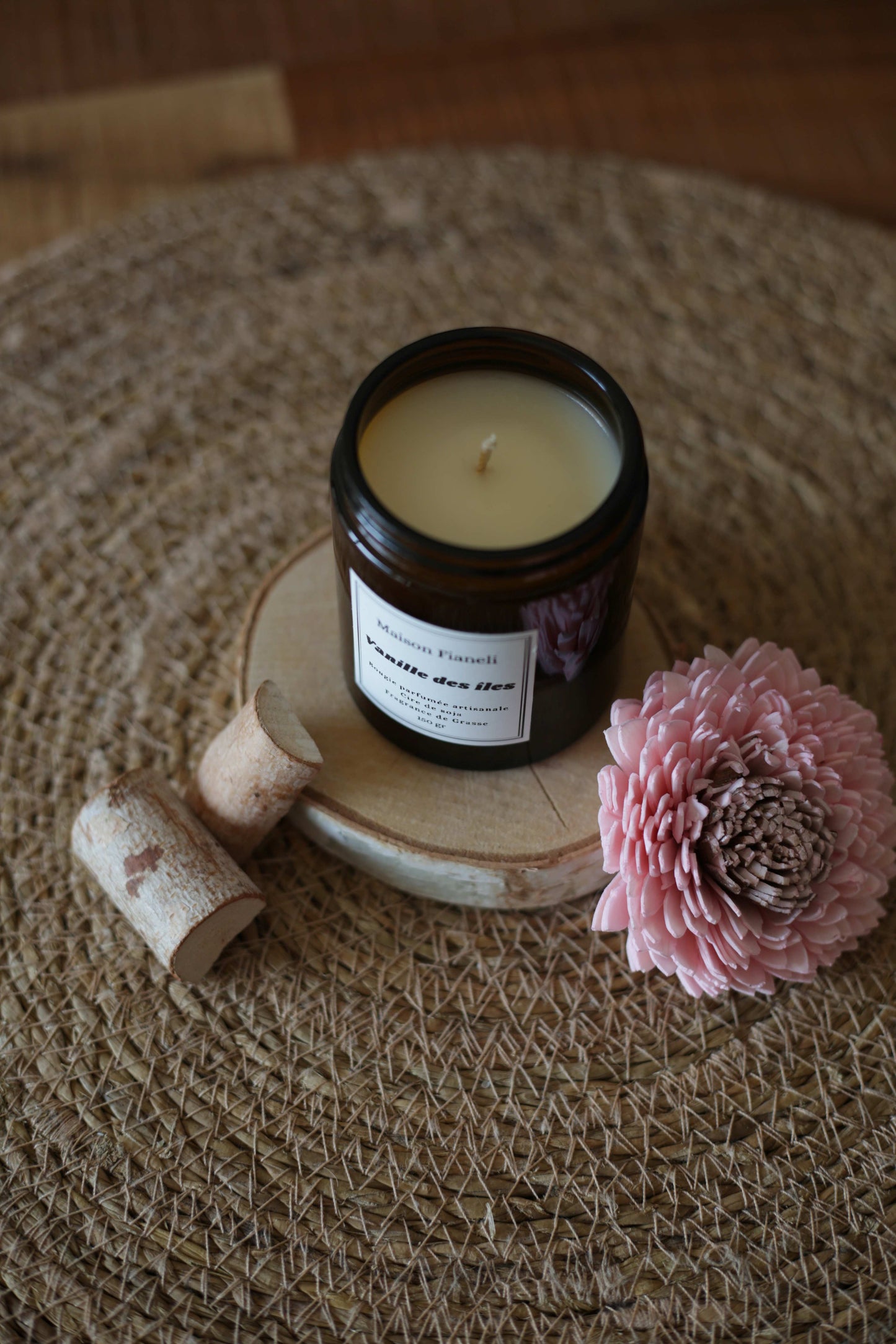 Bougie Parfumée - Vanille des îles