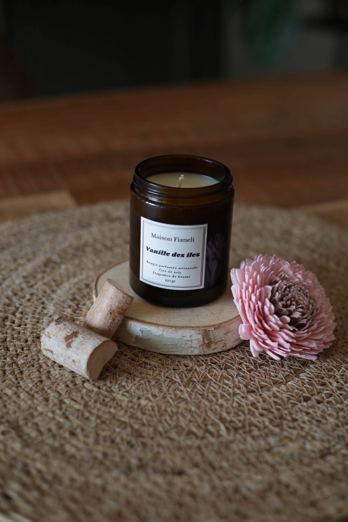 Bougie Parfumée - Vanille des îles